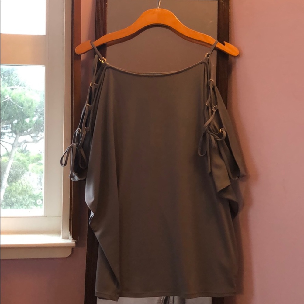 Express grey top